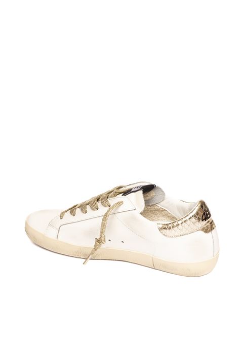 Sneaker suprime bianco/oro 4B12 | SUPRIME DPELLE-DB252